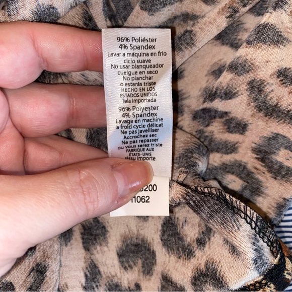 LuLaRoe Women's Leopard Print Elastic Waist Skirt Size Large - Picture 7 of 7